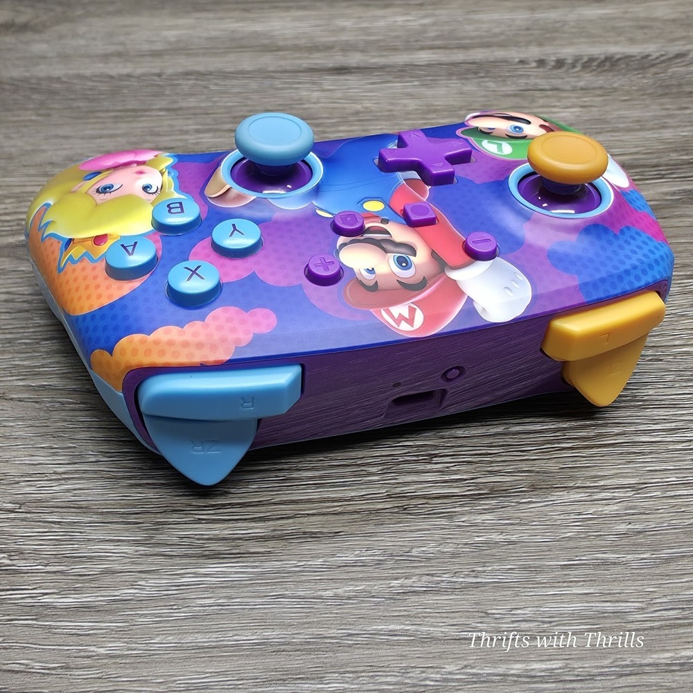 PowerA Enhanced Wireless Controller - Nintendo Switch 1 & 2 - Mario Color Splash - Picture 11 of 16